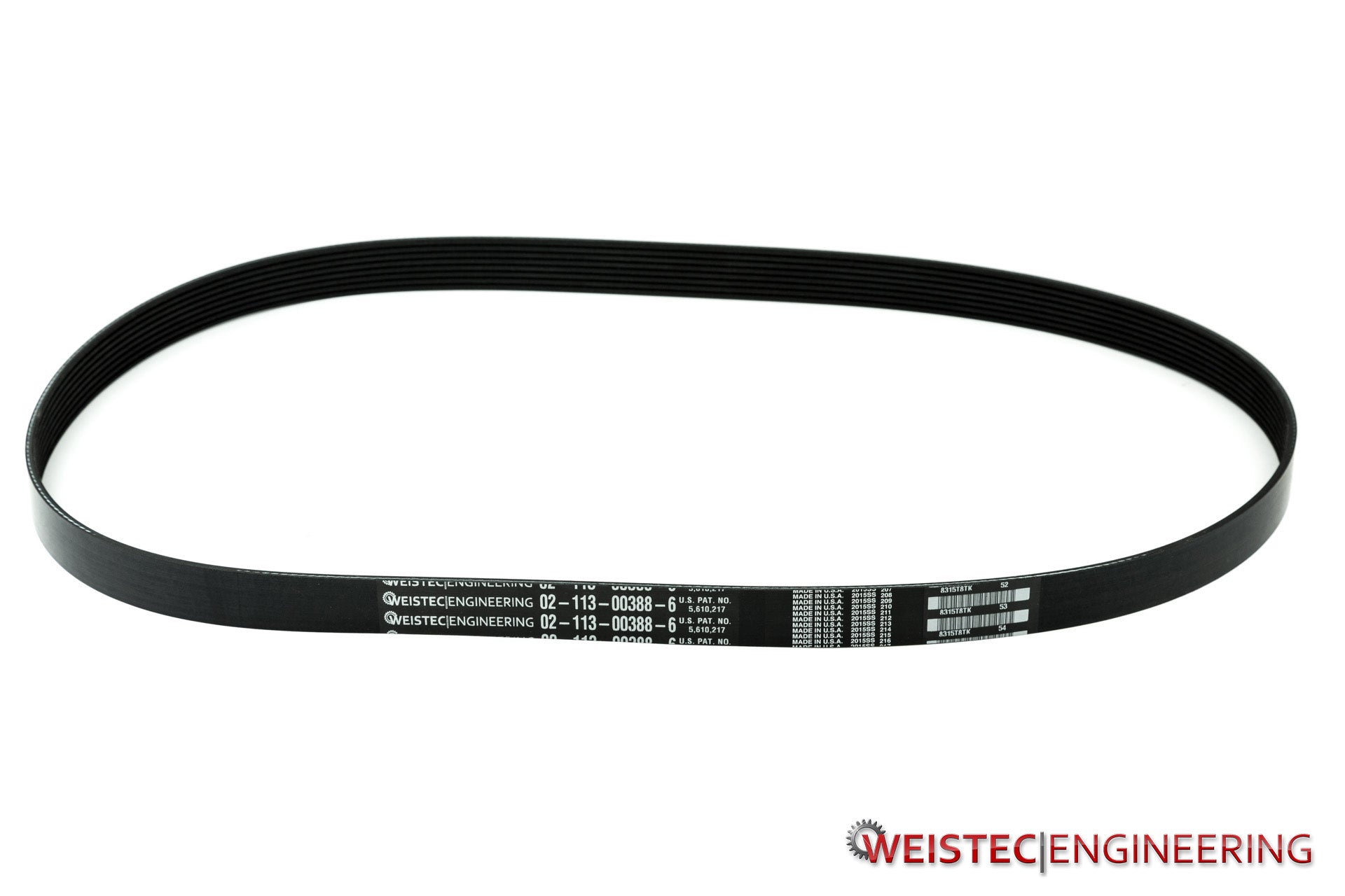 Supercharger Belt, Weistec Supercharged, 67.5mm Pulley