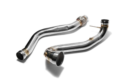 Mercedes A-Klasse W176 A45 AMG (2013-2019) High-flow Performance De-catted Down Pipe With Cat Simulator + Link Pipe